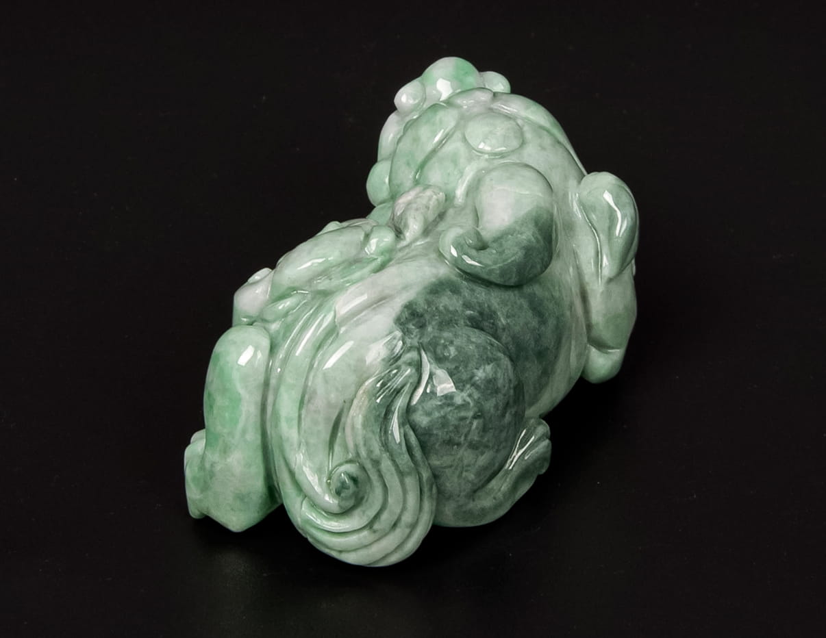Jadeite Pixiu Tea Pet 2.3" | SC0151