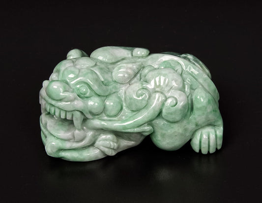 Jadeite Pixiu Tea Pet 2.3" | SC0151