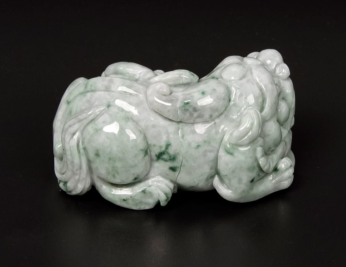 Jadeite Pixiu Tea Pet 2.3" | SC0152