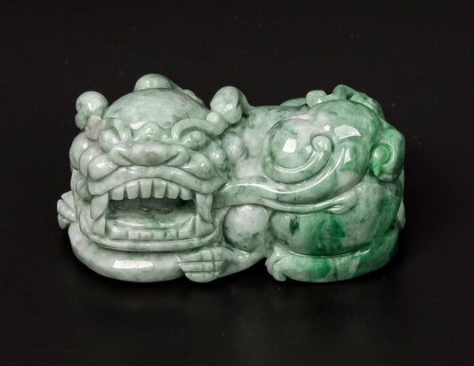 Jadeite Pixiu Tea Pet 2.3" | SC0153