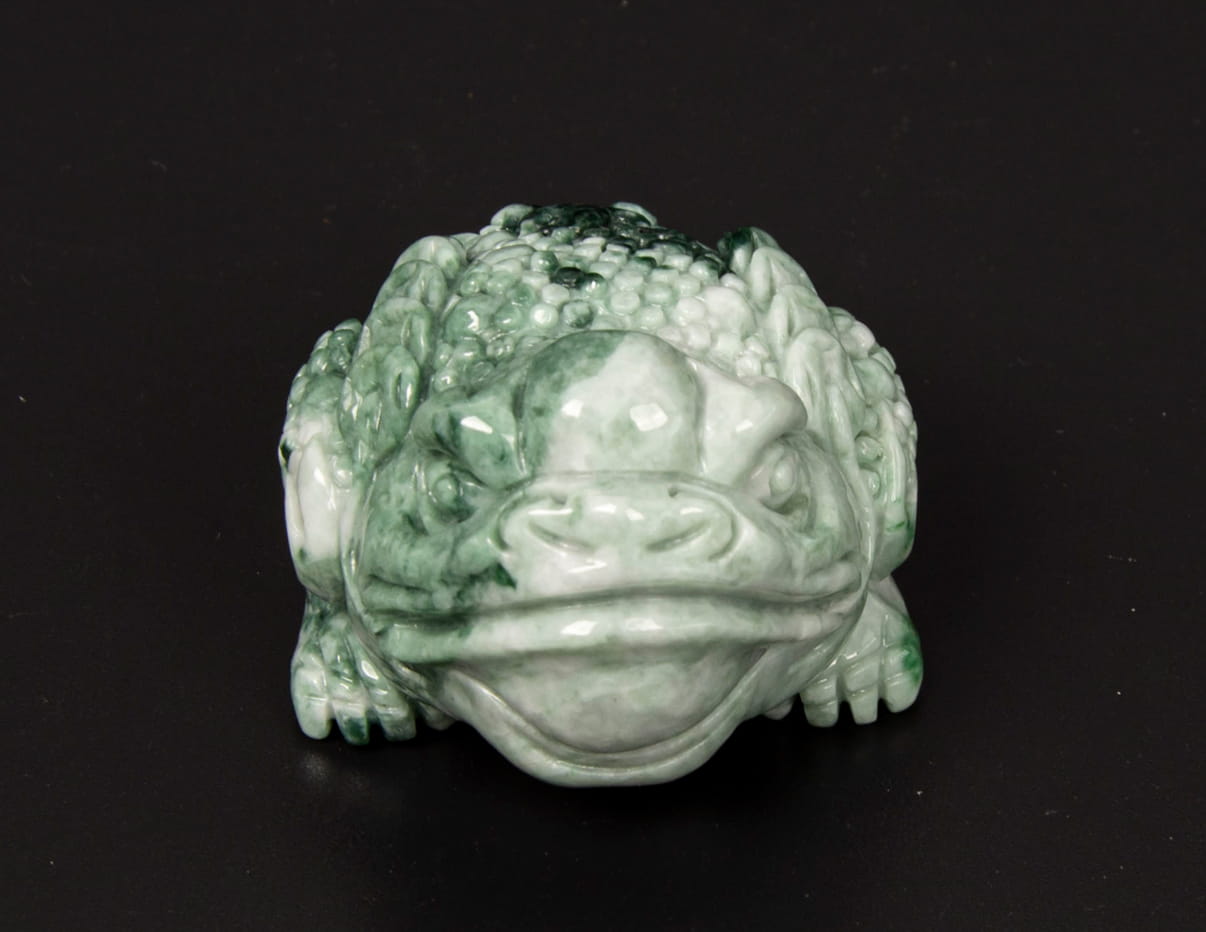 Jadeite Toad Tea Pet 2.1" | SC0126