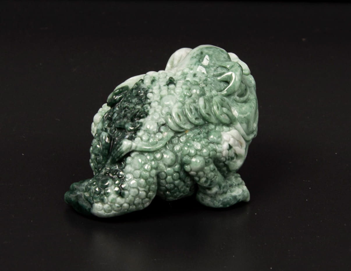 Jadeite Toad Tea Pet 2.1" | SC0126