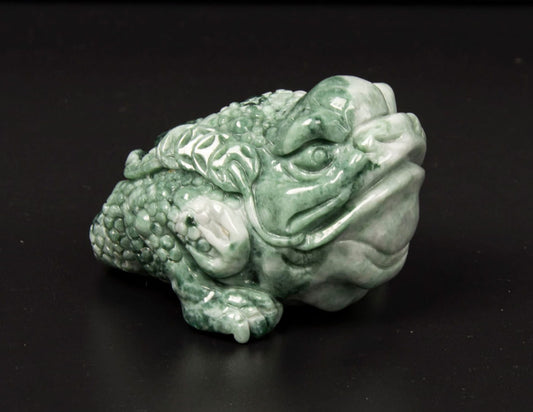 Jadeite Toad Tea Pet 2.1" | SC0126