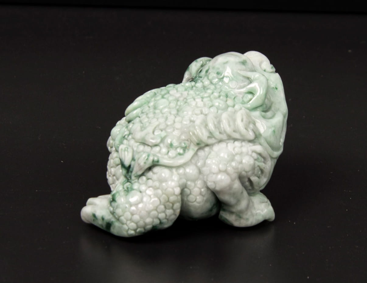 Jadeite Toad Tea Pet 2.1" | SC0127