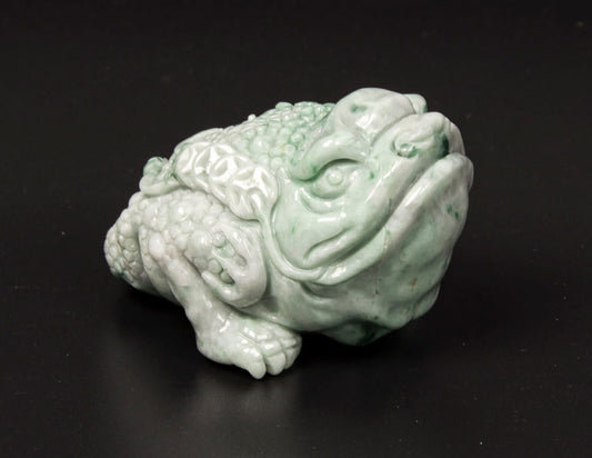 Jadeite Toad Tea Pet 2.1" | SC0127
