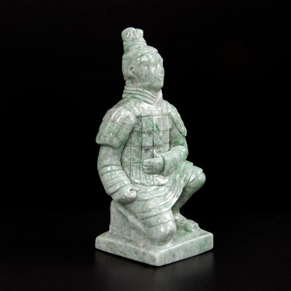 Jadeite Terracotta Soldier 3.85" | SC0074
