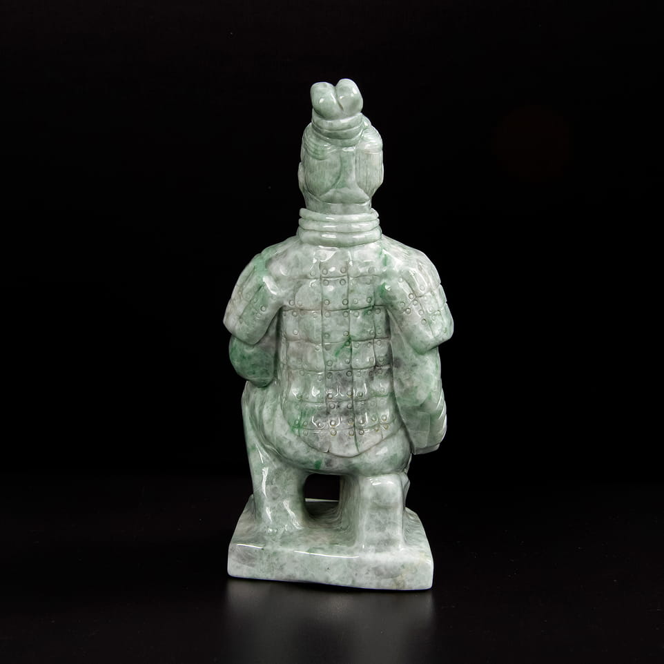 Jadeite Terracotta Soldier 3.85" | SC0074