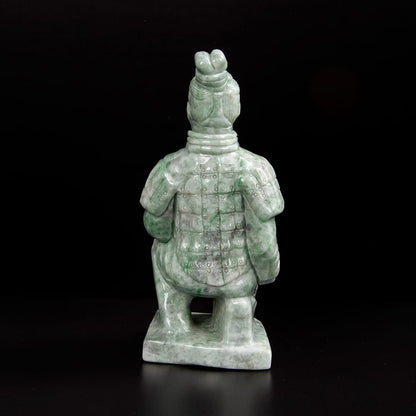 Jadeite Terracotta Soldier 3.85" | SC0074