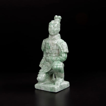 Jadeite Terracotta Soldier 3.85" | SC0074
