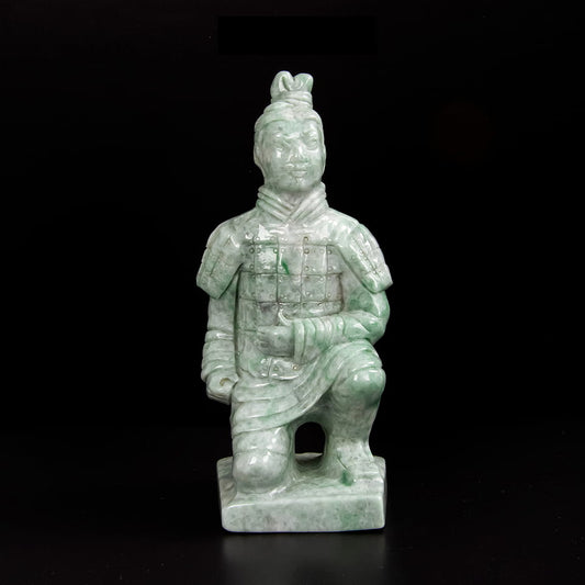 Jadeite Terracotta Soldier 3.85" | SC0074