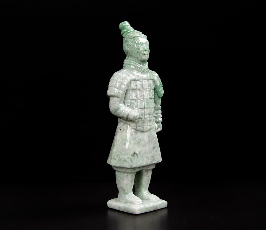 Jadeite Terracotta Soldier 5" | SC0075