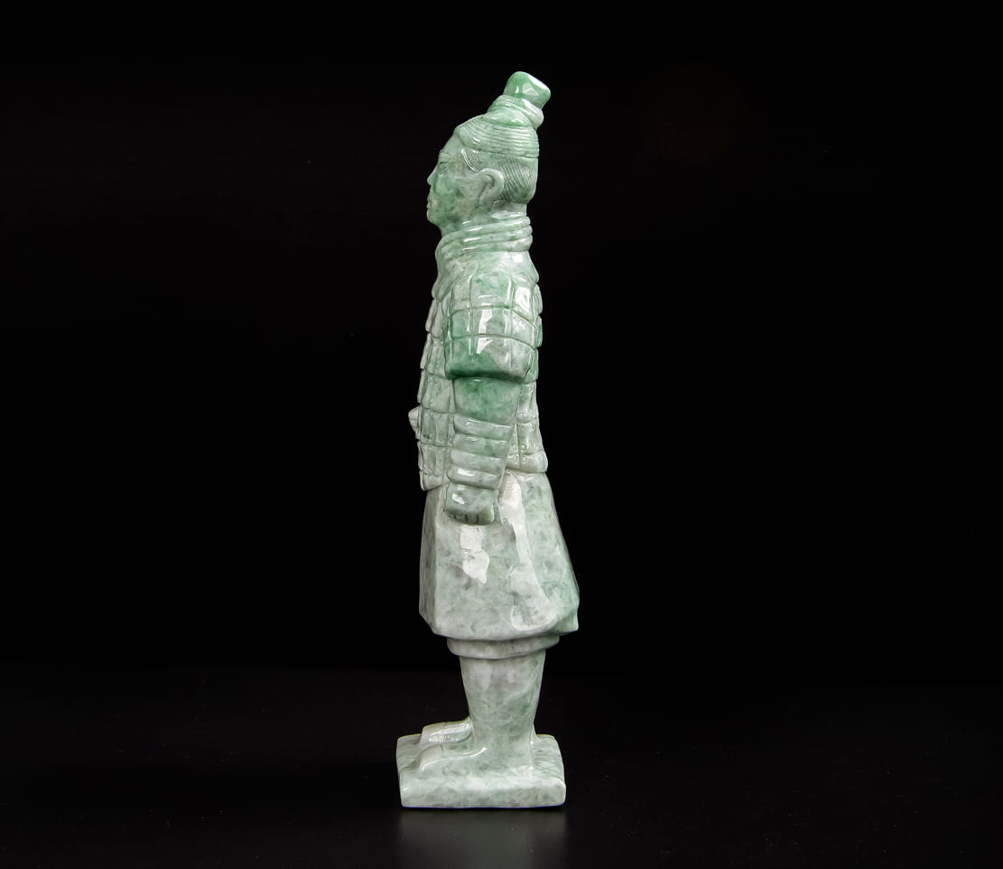 Jadeite Terracotta Soldier 5" | SC0075
