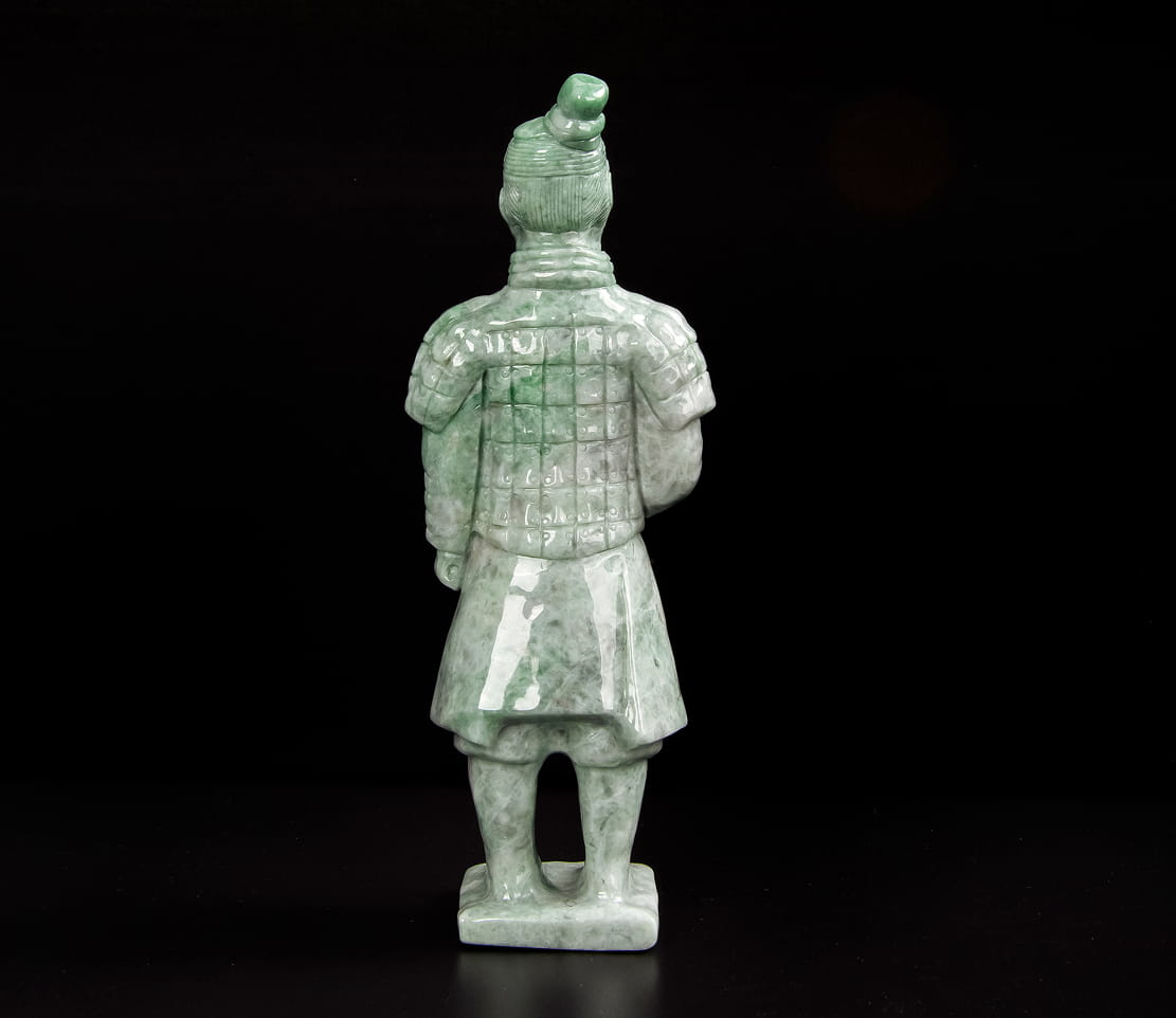 Jadeite Terracotta Soldier 5" | SC0075
