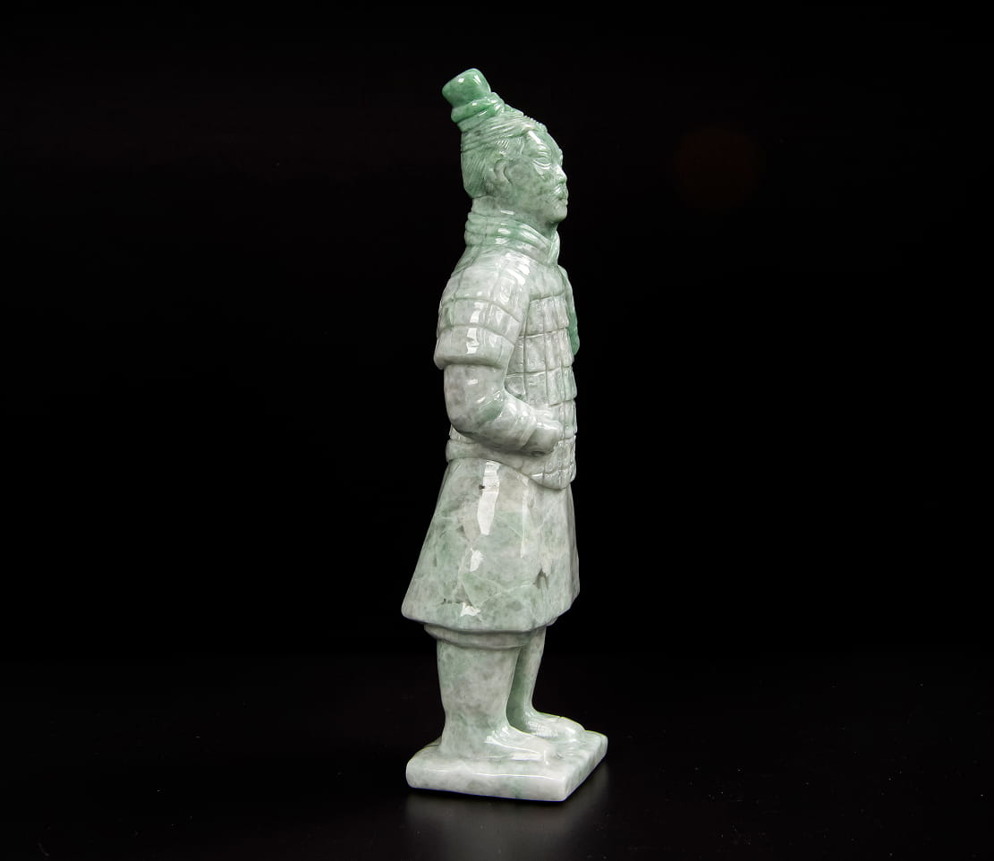 Jadeite Terracotta Soldier 5" | SC0075