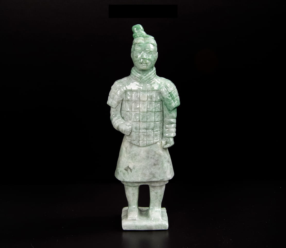 Jadeite Terracotta Soldier 5" | SC0075