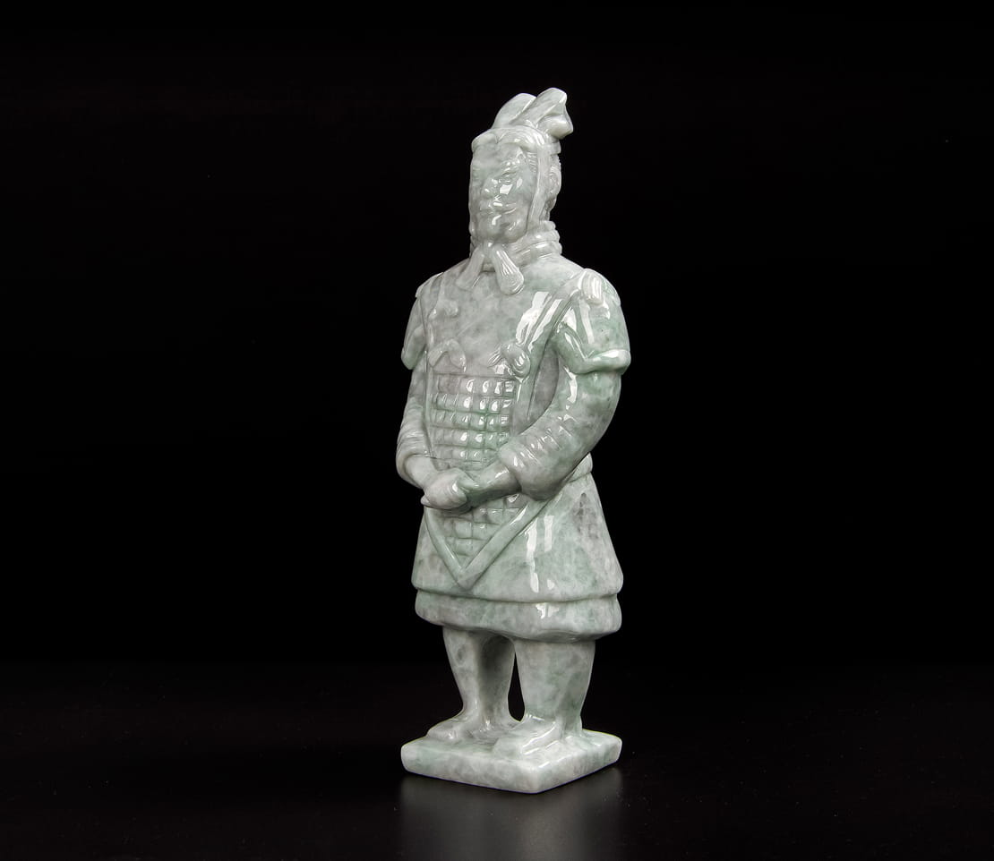 Jadeite Terracotta Soldier 5" | SC0076
