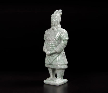Jadeite Terracotta Soldier 5" | SC0076