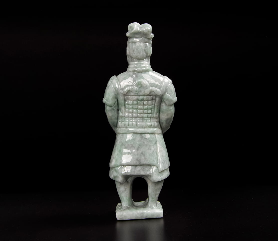 Jadeite Terracotta Soldier 5" | SC0076