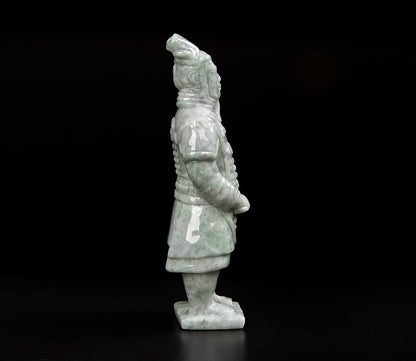 Jadeite Terracotta Soldier 5" | SC0076