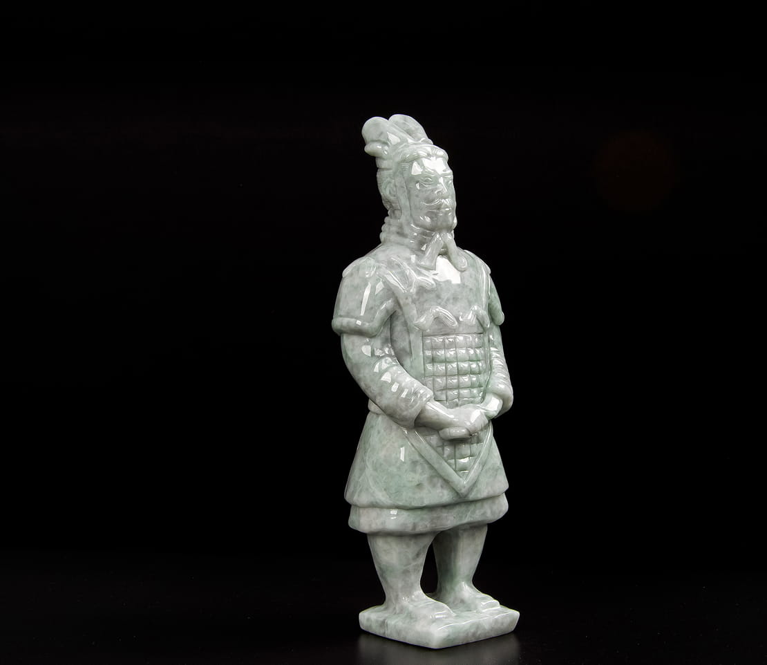 Jadeite Terracotta Soldier 5" | SC0076