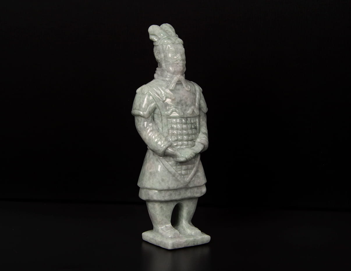 Jadeite Terracotta Soldier 5" | SC0132