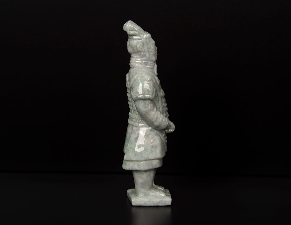 Jadeite Terracotta Soldier 5" | SC0132