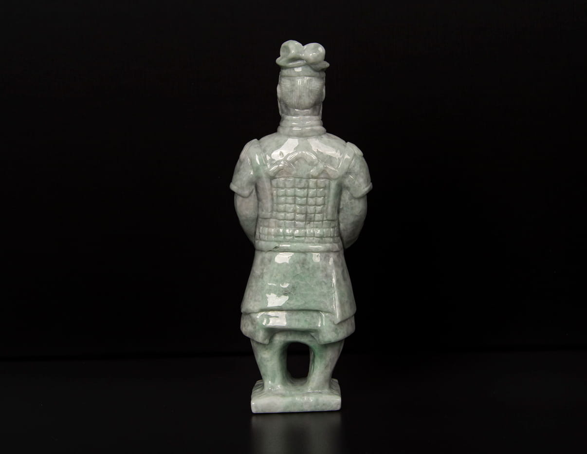 Jadeite Terracotta Soldier 5" | SC0132
