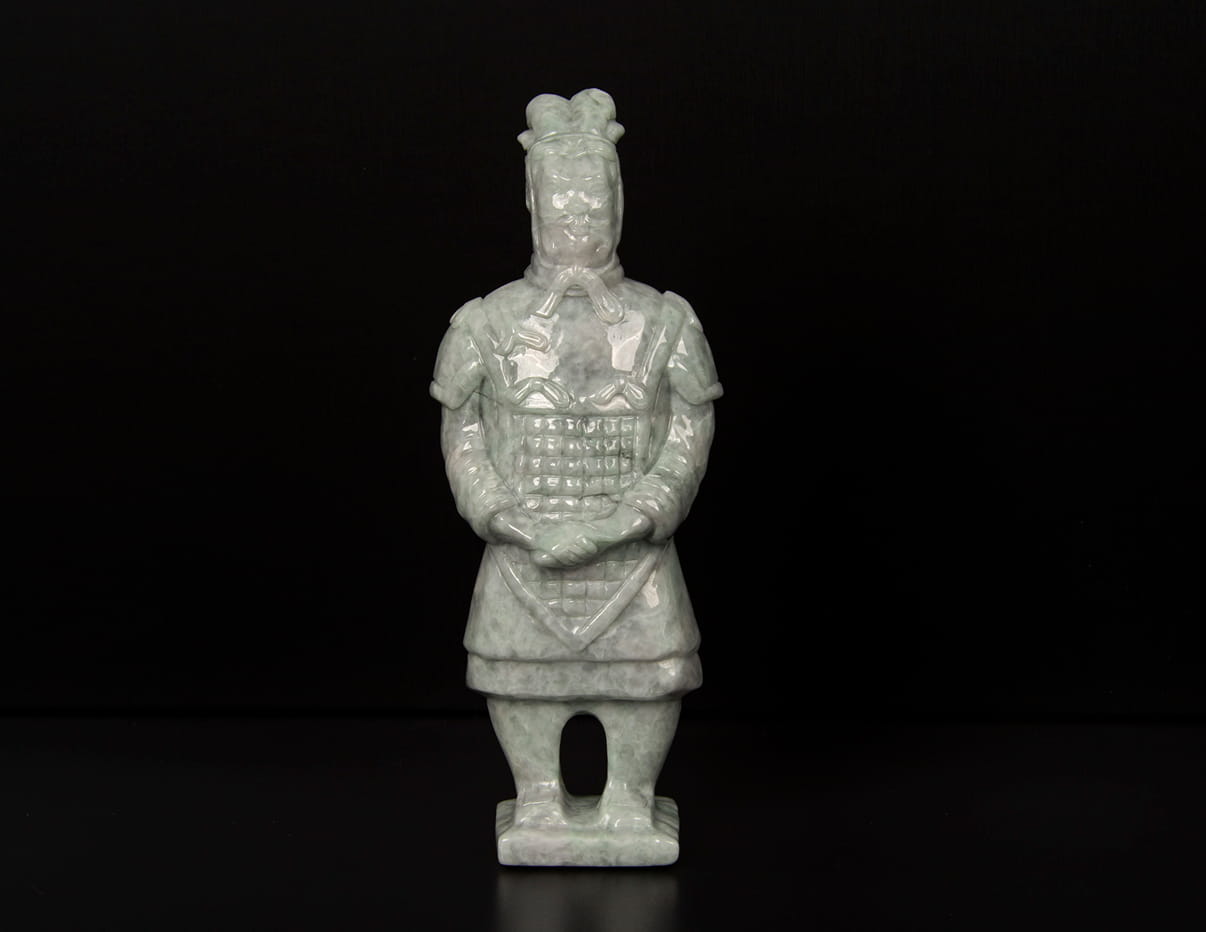 Jadeite Terracotta Soldier 5" | SC0132