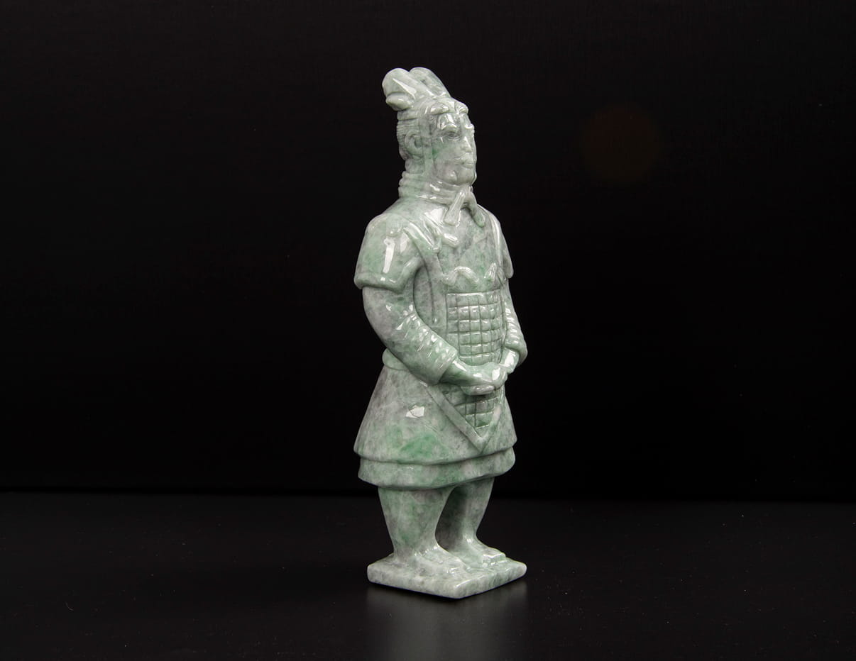 Jadeite Terracotta Soldier 5" | SC0133