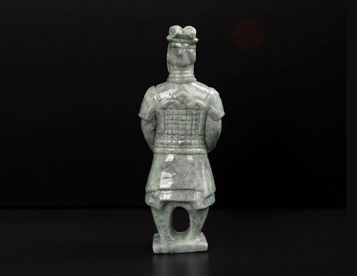 Jadeite Terracotta Soldier 5" | SC0133