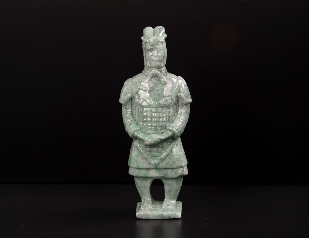 Jadeite Terracotta Soldier 5" | SC0133