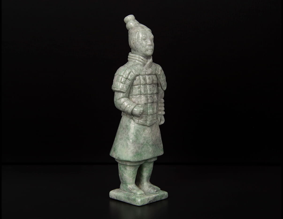Jadeite Terracotta Soldier 5" | SC0142