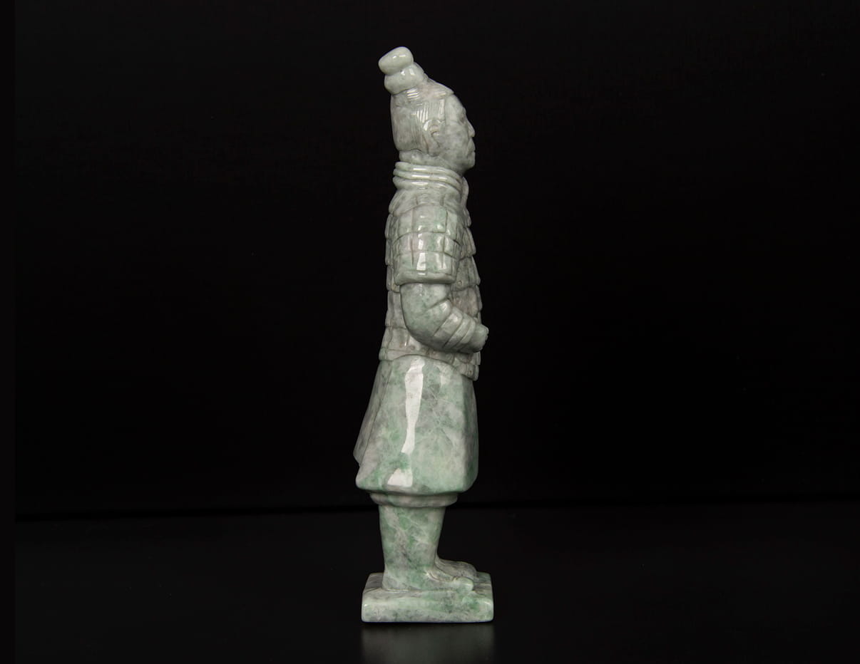 Jadeite Terracotta Soldier 5" | SC0142