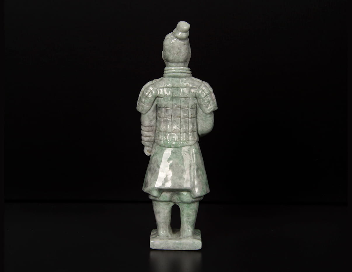 Jadeite Terracotta Soldier 5" | SC0142