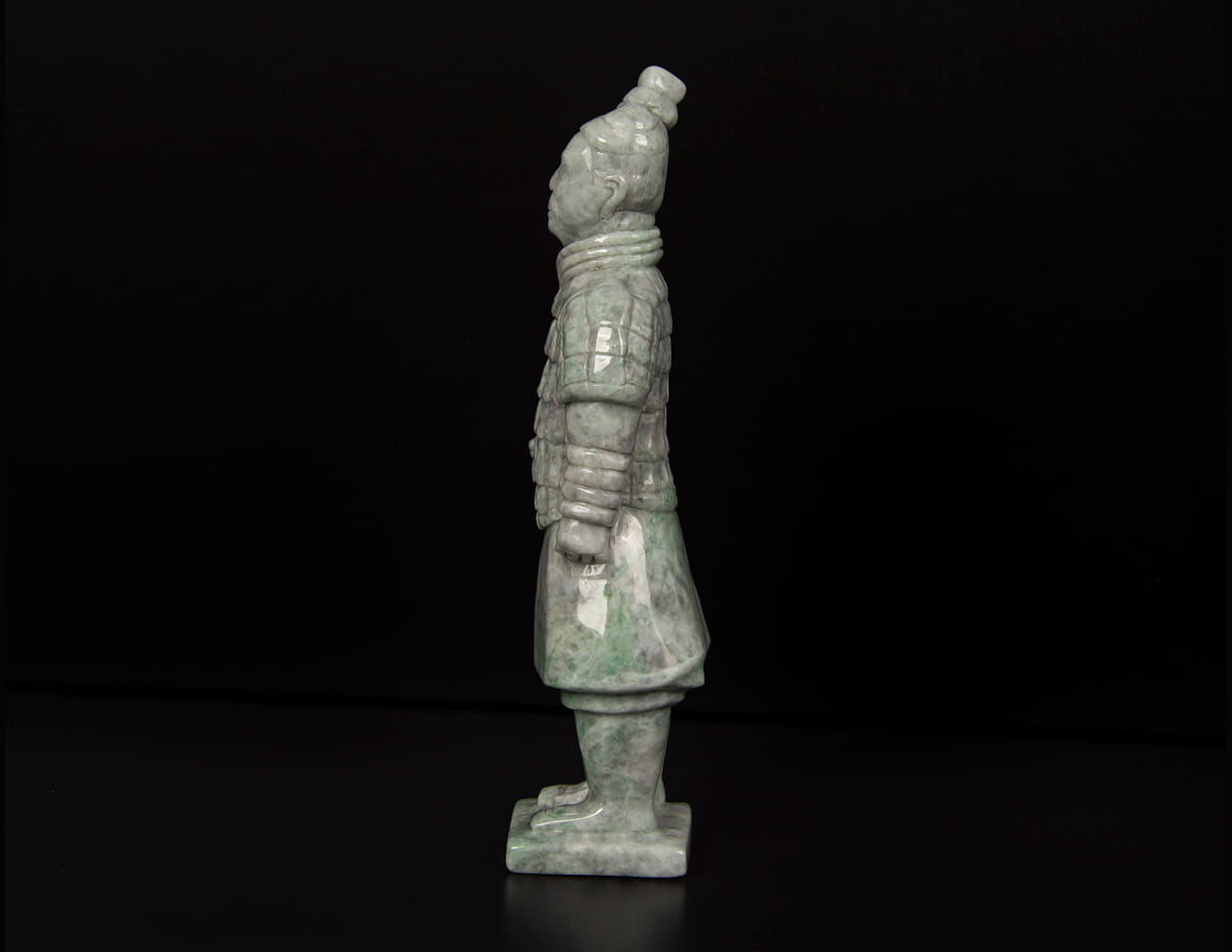 Jadeite Terracotta Soldier 5" | SC0142
