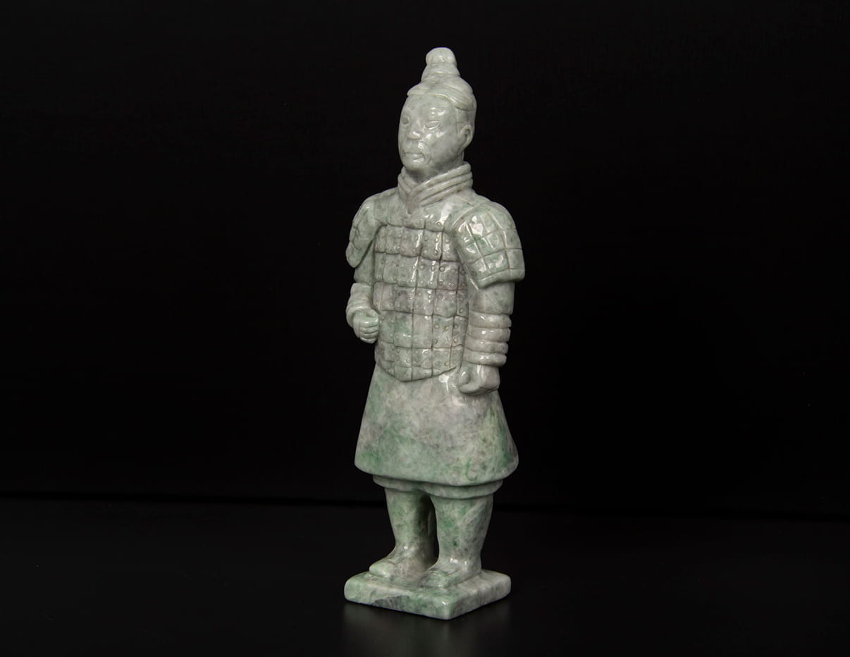 Jadeite Terracotta Soldier 5" | SC0142