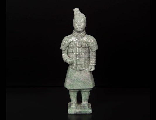 Jadeite Terracotta Soldier 5" | SC0142