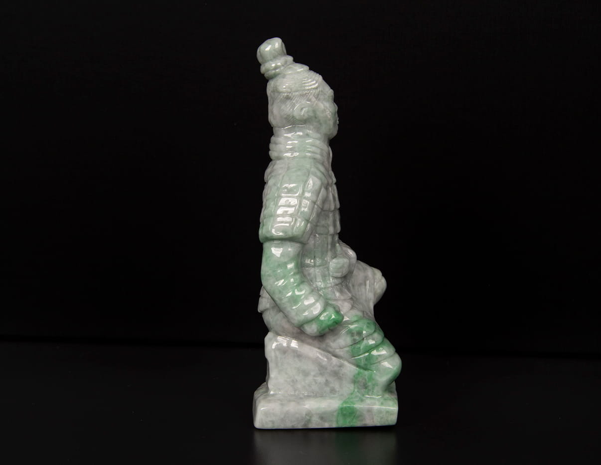 Jadeite Terracotta Soldier 3.85" | SC0143