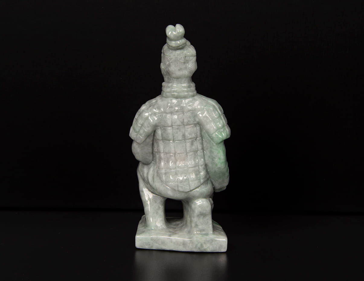 Jadeite Terracotta Soldier 3.85" | SC0143
