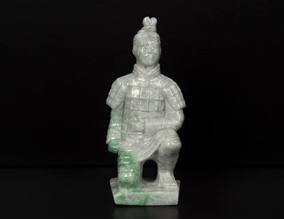 Jadeite Terracotta Soldier 3.85" | SC0143