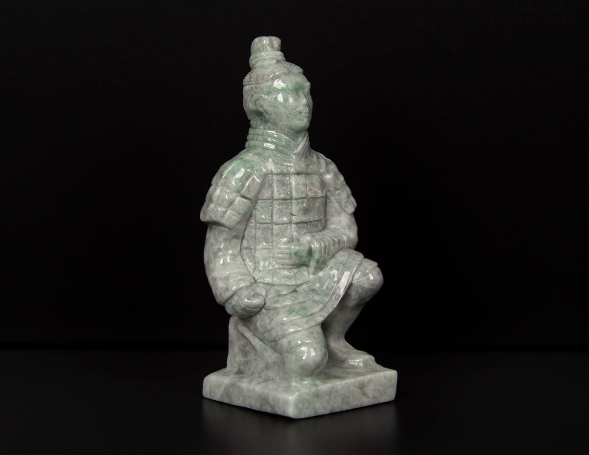 Jadeite Terracotta Soldier 3.85" | SC0144