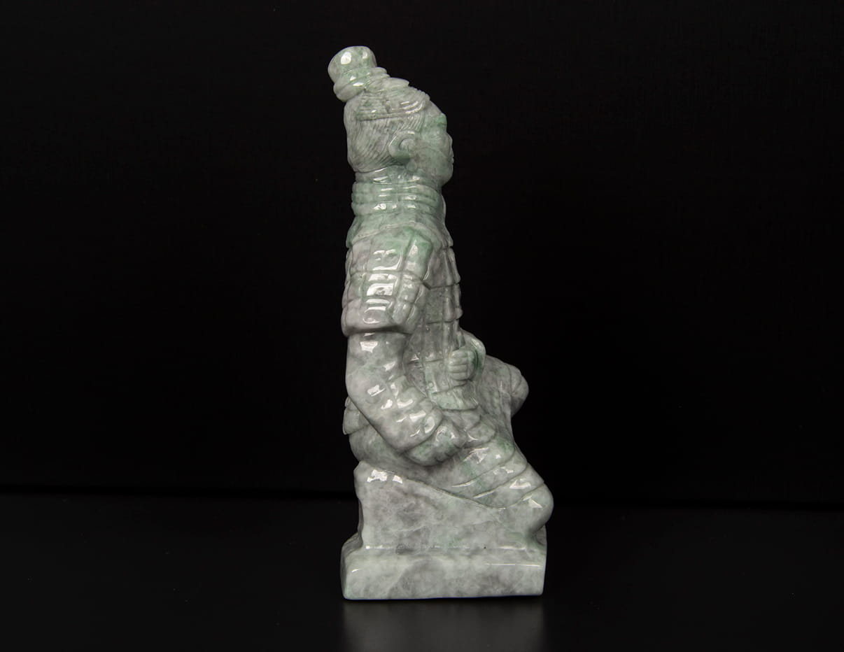 Jadeite Terracotta Soldier 3.85" | SC0144