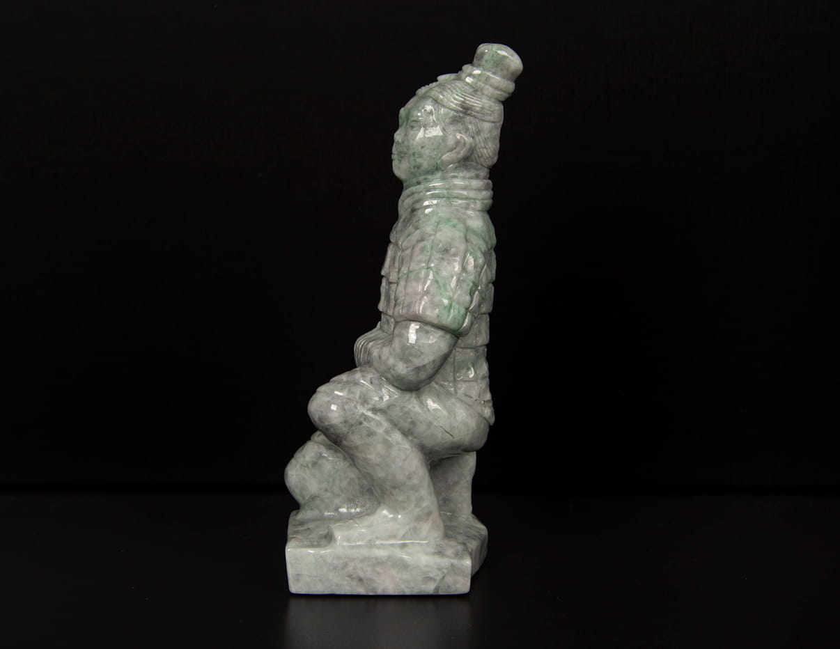 Jadeite Terracotta Soldier 3.85" | SC0144