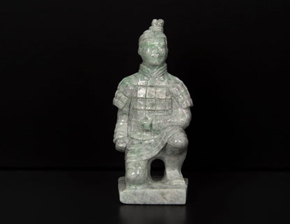 Jadeite Terracotta Soldier 3.85" | SC0144