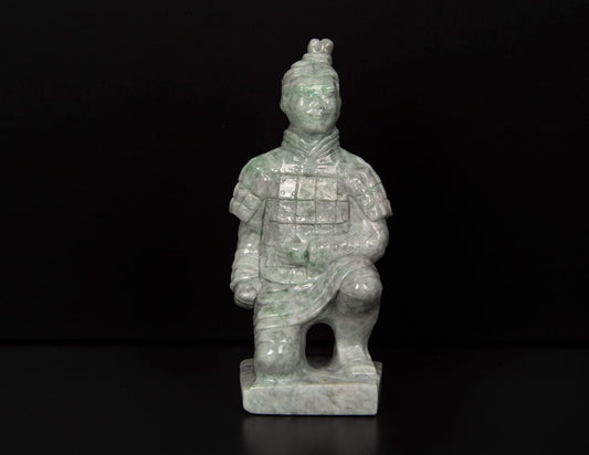 Jadeite Terracotta Soldier 3.85" | SC0144