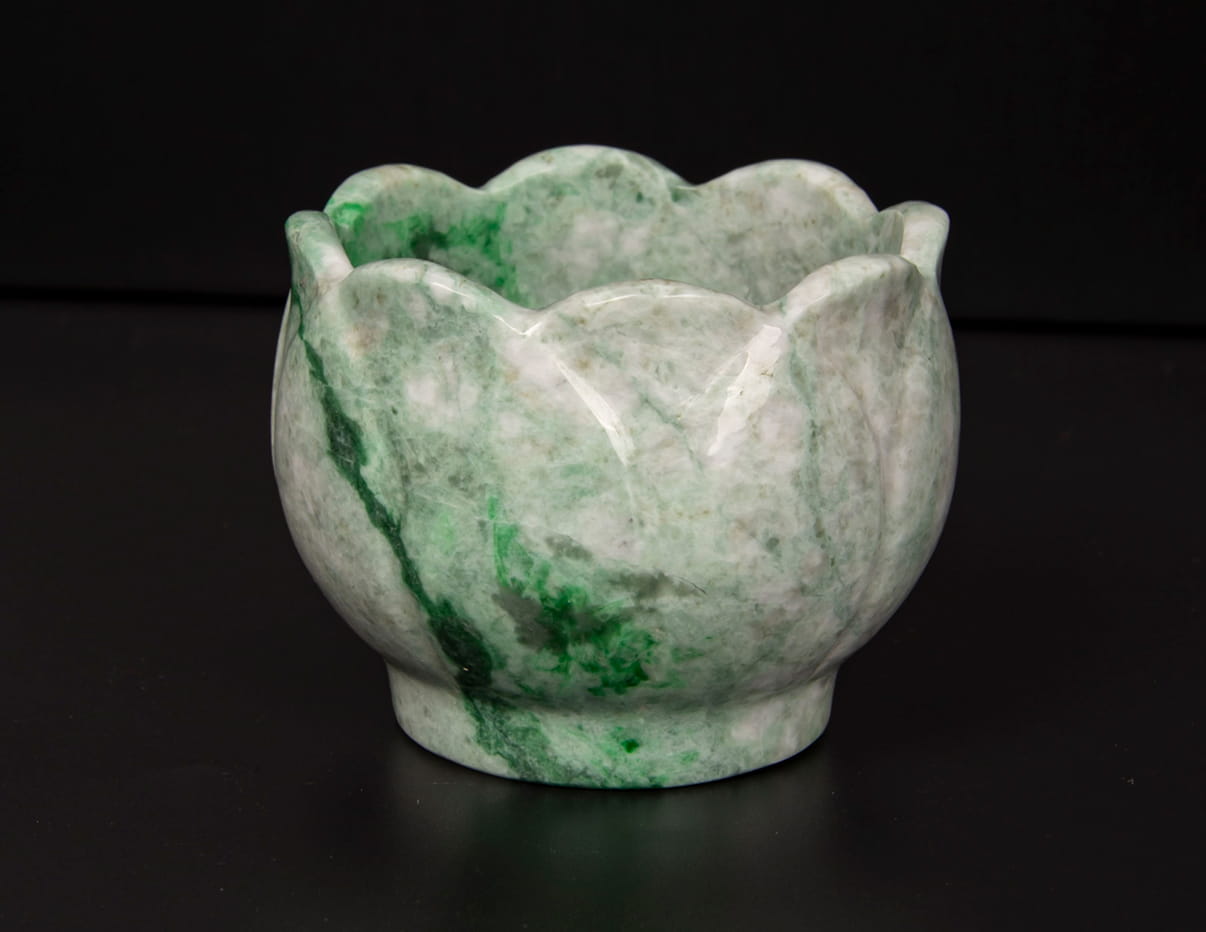 Jadeite Lotus Cup 55mm | SC0118