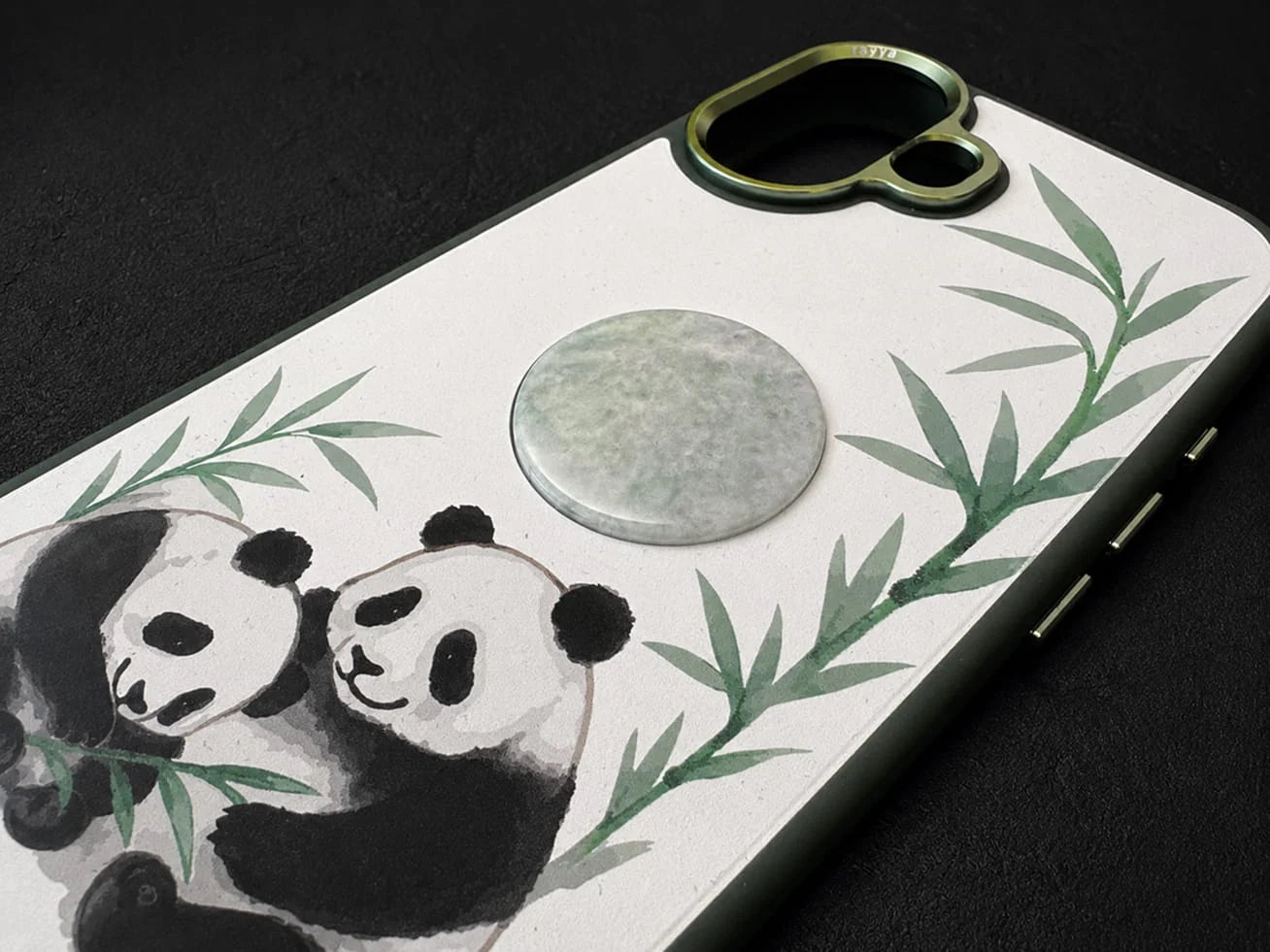Jadeite iPhone 17 Case - Moonscape | SC0010