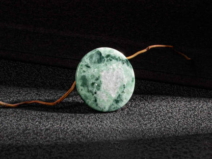 Jadeite Jade Sample Disk | SC0260