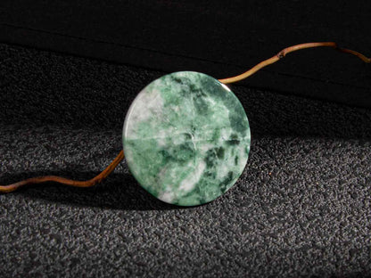 Jadeite Jade Sample Disk | SC0263