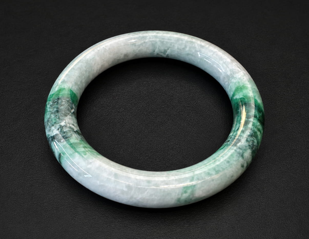 Jadeite Bangle 57mm | SC0001